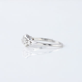 Vintage Moissanite Diamond Engagement Ring