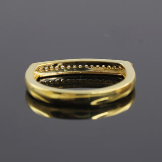 Stackable Half Eternity Moissanite Wedding Band