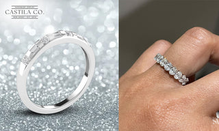 Lab-Grown Eternity Wedding Bands: Timeless Beauty