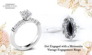 Get Engaged with a Moissanite Vintage Engagement Rings