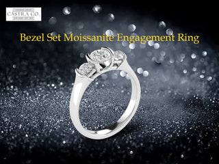 Bezel Set Moissanite Ring: A Combination of Beauty and Elegance