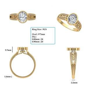 Custom order for amanda 10k gold ring