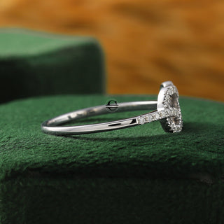 Infinity Design Moissanite Diamond Promise Ring For Women