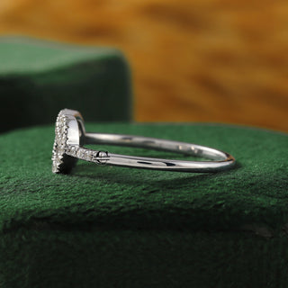 Infinity Design Moissanite Diamond Promise Ring For Women
